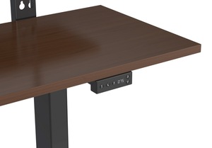 Bureau électrique assis-debout WEKIS avec étagère pour moniteur, poste de travail réglable pour le bureau et les projets - Product Image 5