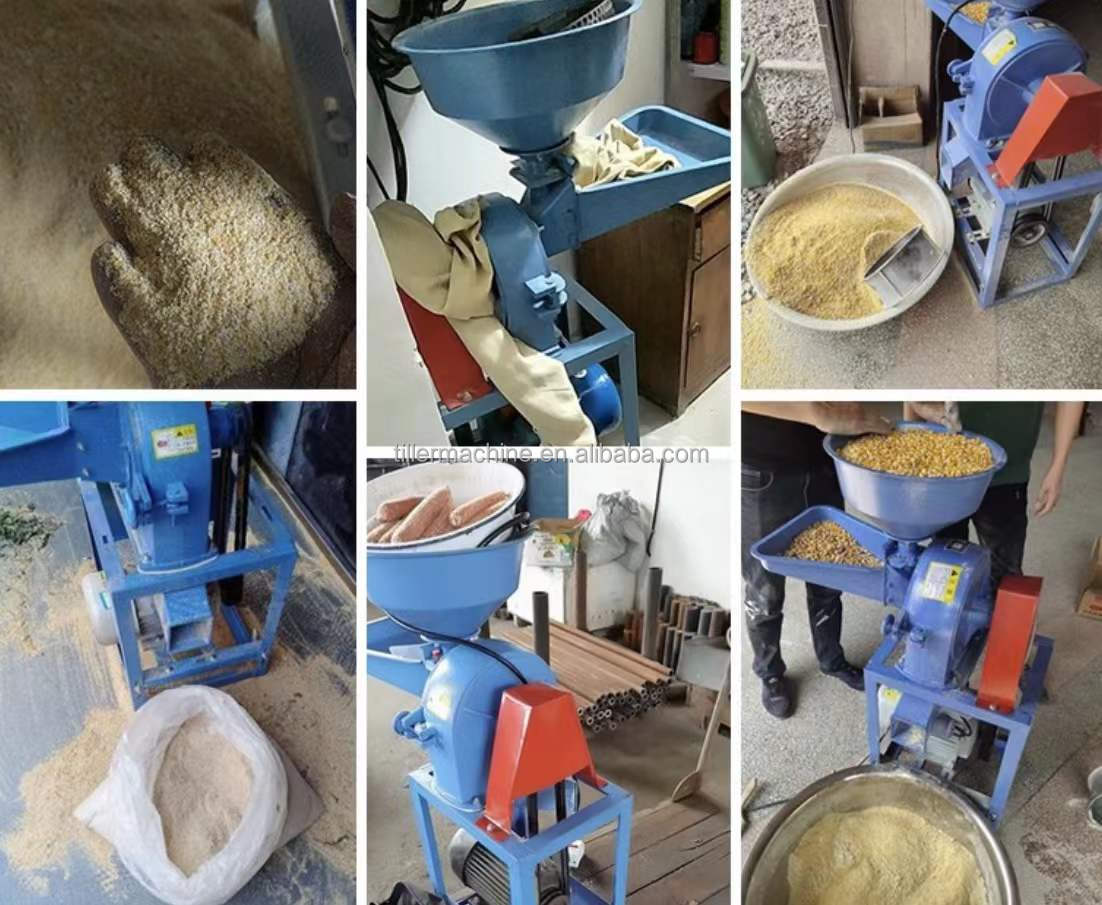 Feed Processor Mills Wheat Beans Turmeric Food Mills Flour Mills Grain