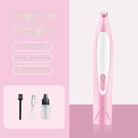 Tondeuse électrique pour animaux de compagnie avec LED anti-pincement et kit de ciseaux pour le toilettage des pattes de chats et chiens – Vente en gros