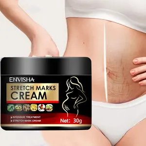 ENVISHA Develops New Products Private Label Shea Butter Jojoba Oil Cream Removal Scar Prevention Stretch Marks Removal Cream
