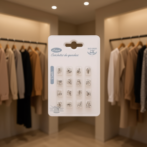 Ilan Ganci Metallici 5mm 16 Pezzi per Abbigliamento - Product Image 2