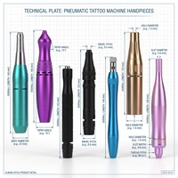 Instrument de beauté personnalisé à 3 couleurs, stylo de soin du visage en acier inoxydable, accessoire de fraisage, équipement industriel de fabrication CNC
