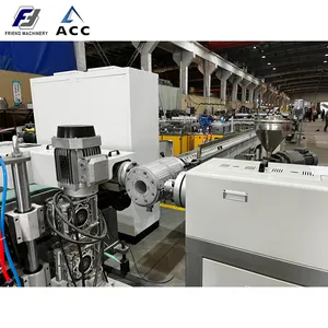 Machine de revêtement en plastique PP PE PVC prix de ligne pour la machine de fabrication de fil de tuyau en acier