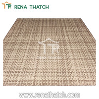 Tapis en paille synthétique pour plafond intérieur, feuille de tissage en plastique, rouleau de ruban en rotin artificiel, tapis en paille artificielle