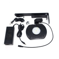 Lampe d'aquarium Gako Q7 réglable, moderne, écologique, en plastique, couleur unique/mixte, 79W LED, éclairage naturel pour aquarium de poissons marins