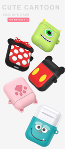 Para los <span class=keywords><strong>AirPods</strong></span> del auricular para el caso <span class=keywords><strong>Earpods</strong></span> 3D lindo de dibujos animados de muelle de carga de cubierta - Product Image 6
