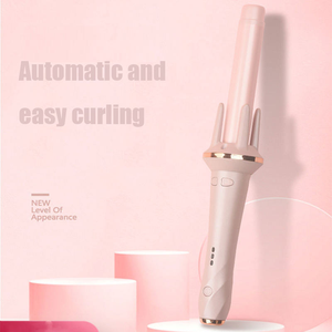 Fer <span class=keywords><strong>à</strong></span> boucler automatique rotatif avec contrôle de température – <span class=keywords><strong>Appareil</strong></span> de soin personnel pour la maison – Créez une coiffure ondulée naturelle et durable - Product Image 4