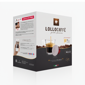 100 Capsule Compatibili Nespresso Lollo Miscela Argento 0,11g/capsula Cialde di Caffè Premium e K-Cups - Product Image 2