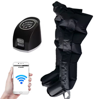Masseur pour les pieds et les jambes, appareil de modelage électrique à ondes d'air à 4 chambres, contrôle du temps, confort musculaire, AS ALL STAR CE