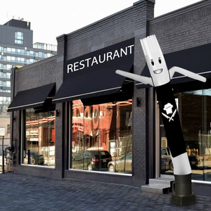 Tùy Chỉnh Nấu Ăn Khách Sạn Quảng Cáo Inflatable Vẫy Bầu Trời Vũ Công Airdancer Với Duy Nhất Đôi Chân Guys Không Khí Vũ Công - Product Image 5