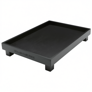 Leopold Tablett Izumi <b>Black</b> Rectangular Decorative <b>Tray</b> For Home Dcor - Product Image 2