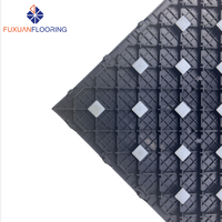 Tapis de sol en plastique à motif bambou écologique Revêtement de sol pour atelier de garage
