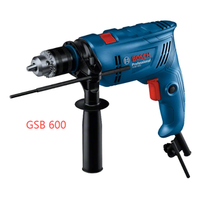 Trapano a Percussione Professionale <span class=keywords><strong>GSB</strong></span> 600/10 RE/13 RE Serie 500W-650W con Motore a Spazzole, Ergonomico e Compatto, 220-240V, Foratura 20mm - Product Image 1