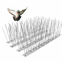 Bandes anti-oiseaux pour panneaux solaires et toitures, en acier inoxydable 304, 25 cm, 33 cm, 50 cm, dissuasif pour pigeons, résistant aux UV et à la pluie