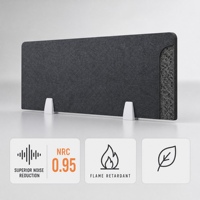 Panneau acoustique autoportant CHIHENG NRC 0.95 haute densité, en promotion, pour poste de travail de bureau