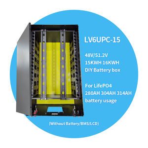 JKESS ชุดแบตเตอรี่แบบ DIY วางซ้อนได้เคสโลหะ15kWh 16S 48V 51.2V สำหรับเซลล์ LFP ขนาด280Ah 304Ah 314Ah พร้อม BMS JK เวอร์ชัน V19และหน้าจอแสดงผล - Product Image 2