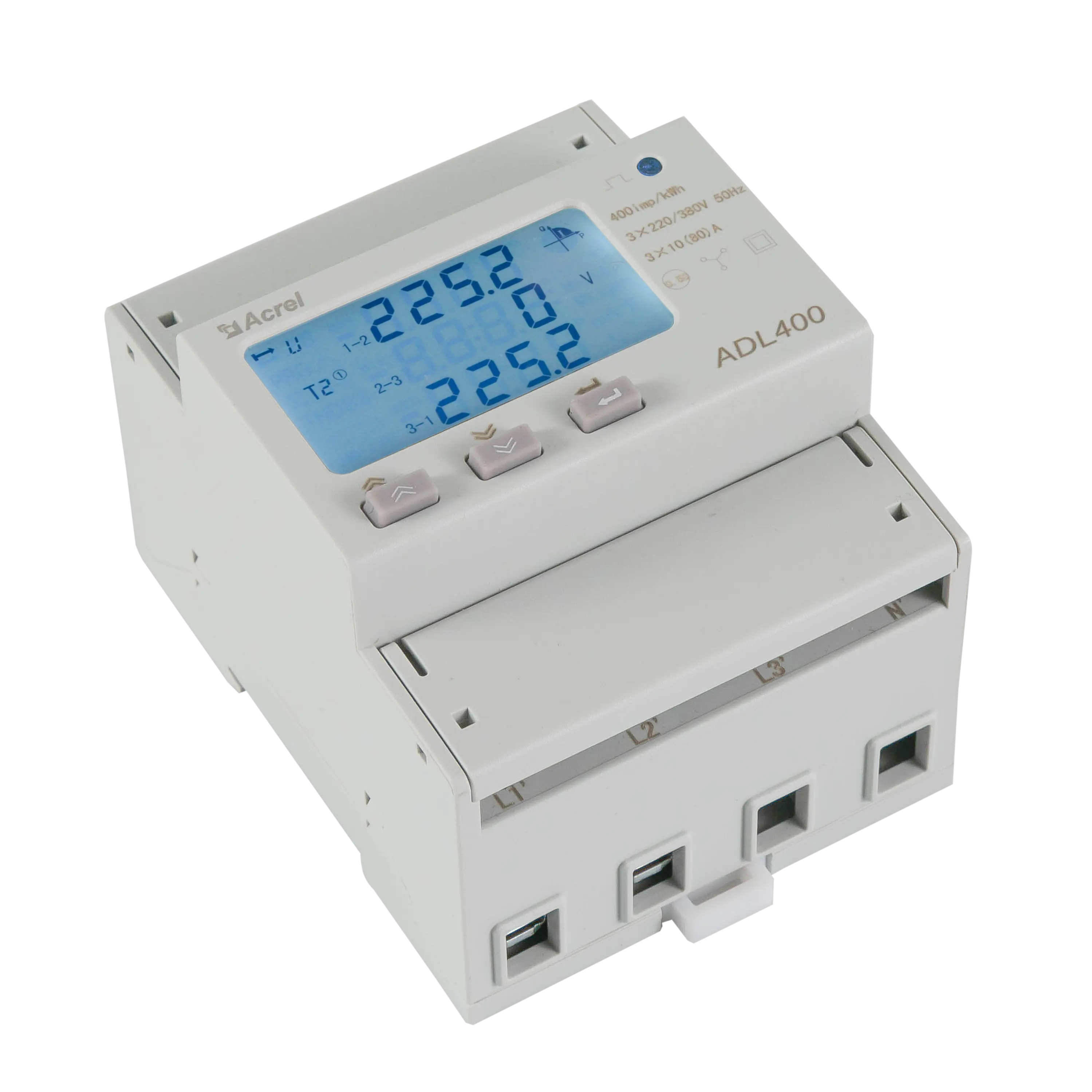 Compteur numérique Acrel ADL400 compteur d'énergie électrique intelligent triphasé avec Interface RS485