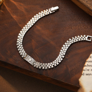Pulsera de Plata de Ley 925 con Circonita para Mujer, Elegante Joyería de Moda, Regalo - Product Image 3