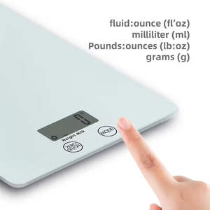 Balance <span class=keywords><strong>de</strong></span> cuisine électronique numérique avec base antidérapante pour peser le chocolat, le <span class=keywords><strong>sirop</strong></span> et les confiseries - Product Image 3