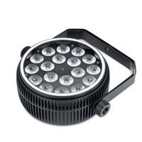 18 projecteurs LED Par 6-en-1 RGBWA+ UV avec anneau LED pour fêtes, événements et concerts