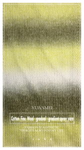 Benang Fancy Grosir Stok Besar Siap Kirim 3.8NM/1 Benang Ombre Semprot 65% Katun 31% Akrilik 4% Wol - Product Image 6