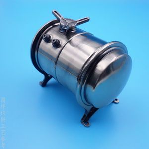 3D Gas Cylinder Metal Model Ornament Antique Nickel Office <b>Paperweight</b> Magnetic Desk Decor Custom Craft Factory Made - Product Image 4