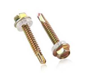 Vendita della fabbrica Direttamente In <span class=keywords><strong>Acciaio</strong></span> Al Carbonio Zincato Giallo Auto-Vite di Perforazione - Product Image 5