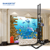 Machine d'impression murale BK-UP600S avec imprimante murale verticale 3D DX10 pour murs, imprimante verticale automatique 3D sur mur