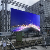 Pantalla LED de Alquiler para Eventos en Interiores y Exteriores, Conciertos, P2.6 P2.9 P3.91 500x500mm 500x1000mm IP65, Pantalla de Texto para Iglesias