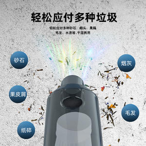 เครื่องดูดฝุ่นแบบมือถือ Seeme รุ่นพรีเมียม ความจุ 0.3 ลิตร ชาร์จไฟได้ ใช้ได้ทั้งในรถยนต์และที่บ้าน - Product Image 5