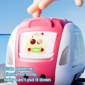 Modellino di Treno Elettrico a Induzione Personalizzato, Giocattolo Educativo in Plastica con Simulazione di Treno ad Alta Velocità e Metropolitana - Product Image 6