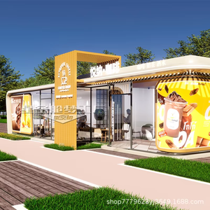 Convenience <span class=keywords><strong>Store</strong></span> Stahl Mobile Supermarkt Restaurant für Apple Cabin Mobile House Gemeinschaft bürogebäude Wohnzimmer Schlafzimmer - Product Image 3