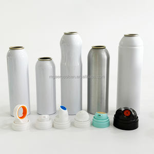 Lata de aluminio de <span class=keywords><strong>aerosol</strong></span> Lata de <span class=keywords><strong>aerosol</strong></span> de cuerpo personalizado con pulverizador y actuador - Product Image 4