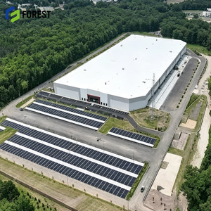 Heavy Duty Modular Steel Structure Industrial Warehouse Center Clear Span Finished Material Storage <b>Hub</b> Frame - Product Image 1