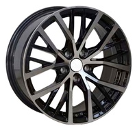 Jante en alliage multi-rayons Flrocky 17 pouces 17X7.5 5 trous 5X100 5X105 5X108 5X110 5X112 30-35 ET 57.1-66.6 pour VW Volkswagen