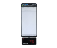 Lecteur RFID portable UHF Vanch VH-P12, lecteur RFID miniature de poche USB pour smartphone, pour la gestion d'entrepôt