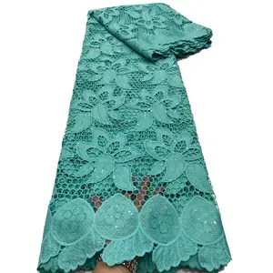 New fashion guipure lace fabric factory popular lace