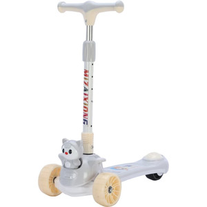 Monopattino da bambina a tre ruote in acciaio regolabile in altezza da esterno per bambini - Product Image 2
