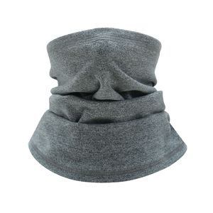 Neck Warmer Adult Solid Color 24x33cm Fleece Warmth Outdoor Cycling Protection - Product Image 3