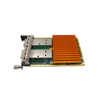Adaptador de Red para Servidor con IA, OCP 3.0, Doble Puerto, 100G QSFP28, Adaptador Ethernet con Chip Intel E810, Equipo de Fibra Óptica