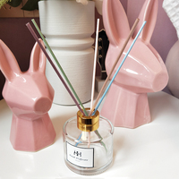 Bâtonnets de Diffuseur en Fibre Naturelle de 4 mm pour Parfum d'Ambiance de Haute Qualité