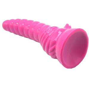 7 дюймов Анальная пробка в форме рога фаллоимитатор силиконовый мягкий фаллоимитатор секс-инструмент пенис секс-игрушка для женщин большой анальный фаллоимитатор большой мягкий пенис для мужчин - Product Image 4