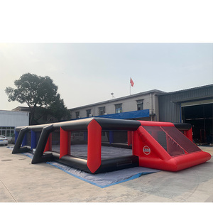 20m * 10m Terrain de Football <span class=keywords><strong>Gonflable</strong></span> Terrain de Football <span class=keywords><strong>Gonflable</strong></span> Géant Arène de Football <span class=keywords><strong>Cage</strong></span> de Football - Product Image 1