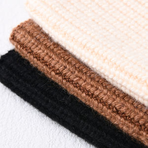 الجملة الدافئة مخصص مرونة الصوف متماسكة الشعر الفرقة الفاخرة السيدات الجمال اكسسوارات الشعر الشتاء النساء نسيج محبوك عقال - Product Image 2