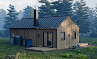 Maisons préfabriquées de haute qualité de conception australienne, maison triangulaire préfabriquée durable, villa, appartements de villégiature