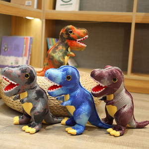 Peluche <span class=keywords><strong>T</strong></span>-<span class=keywords><strong>Rex</strong></span> mignonne en coton PP, réaliste et colorée, dinosaure en peluche Tyrannosaurus <span class=keywords><strong>Rex</strong></span> - Product Image 2