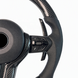 Volante de Fibra de Carbono Personalizable para <span class=keywords><strong>BMW</strong></span> Serie, <span class=keywords><strong>Precio</strong></span> al por Mayor, Suministro de Fábrica OEM ODM, Piezas Interiores para Autos Deportivos - Product Image 2