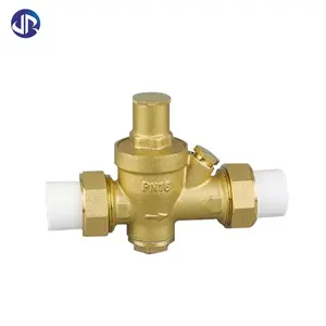 Brass pressure reducing valve types 1/2"~2" ppr water pressure reducing valve manufacturer