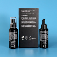 Premium Flat Pack Karton Geschenk verpackung Magnet verschluss Luxus Faltbare Tropf flasche Box Verpackung