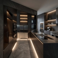 Armoire de chambre moderne multifonctionnelle en bois avec miroir et tiroirs de rangement pour la rénovation de meubles de maison, appartement familial, hôtel